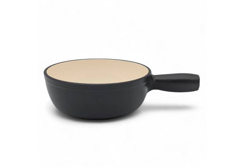 osoltus Kochtopf osoltus Fondue Käsefondue Fleischfondue Ersatz-Topf Emaille dunkelgrau von osoltus