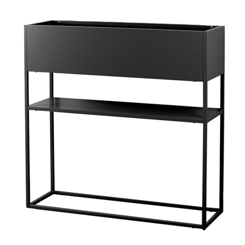 osoltus Raumteiler Cube Regal Sideboard Pflanzbox Dekobox (schwarz Pflanzkasten) von osoltus