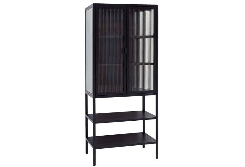 osoltus Raumteiler osoltus Vitrine Schrank Riffelglas Stahl cube schwarz Industrial osoltus Raumteiler osoltus Vitrine Schrank Riffelglas Stahl cube schwarz Industrial von osoltus