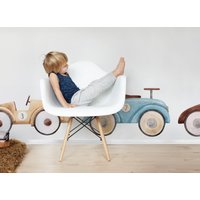 Kinderzimmer Wandaufkleber Autos, Retro Autos Wandtattoo, Für Jungen, Jungen-Schlafzimmerdeko, Aufkleber, Aquarell Wandtattoo von osomhome