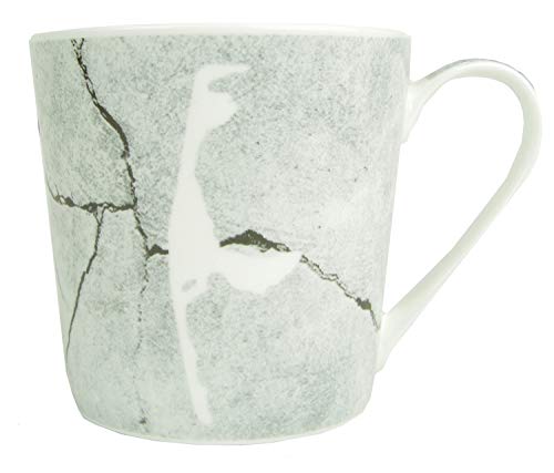 Kaffee-Becher- KRUG Sylt- Sylter Becher/blau-weiss bzw bunt/Syltmotiv/Motiv Sylt/Sylter Becher/Strandtasse-Becher (Beton Insel SYLT) von osters muschel-sammler-shop