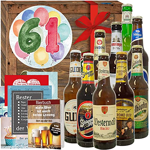 Geschenke zum 61. / Bier Geschenke/Deutsche Biersorten von ostprodukte-versand