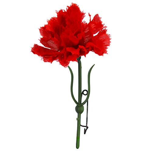 1. Mai Nelke rote Seide mit Sicherheitsnadel von Kunstblumen Sebnitz Sachsen - Ossi Artikel - DDR Produkt 1. Mai Nelke rote Seide mit Sicherheitsnadel von Kunstblumen Sebnitz Sachsen - Ossi Artikel - DDR Produkt von ostprodukte-versand