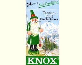 Knox Räucherkerzen Tannenduft - DDR Geschenke - für Ostalgiker - Ossi Artikel Knox Räucherkerzen Tannenduft - DDR Geschenke - für Ostalgiker - Ossi Artikel von ostprodukte-versand