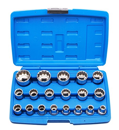 Steckschlüssel Satz 1/2 Zoll 8-32 mm Vielzahn Nüsse Torx Stecknüsse 19 tlg. Steckschlüssel Satz 1/2 Zoll 8-32 mm Vielzahn Nüsse Torx Stecknüsse 19 tlg. von otgerlensker products