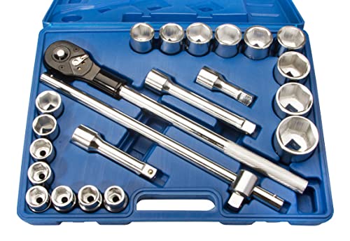 otgerlensker products Steckschlüsselsatz 22 tlg. 3/4" metrisch 6-kant von otgerlensker products