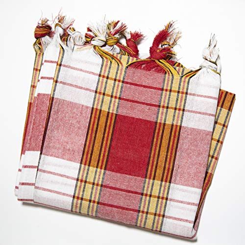 Hamamtuch im klassisch kariertem rot aus 100% Baumwolle - 80 cm x 185 cm - Pestemal, Badetuch, Handtuch, Strandtuch, Türkisches Handtuch in groß für Hamam & Zuhause Hamamtuch im klassisch kariertem rot aus 100% Baumwolle - 80 cm x 185 cm - Pestemal, Badetuch, Handtuch, Strandtuch, Türkisches Handtuch in groß für Hamam & Zuhause von otken