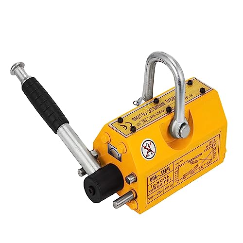 400kg/880LB Hebemagnet Lasthebemagnet Magnet Gelb Kranmagnet Magnetheber Neodym von otmechl