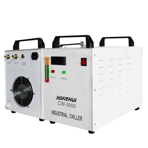 Wasser Kühler 9L Industrieller Wasserkühler CW-3000 Thermolyse Typ Water Chiller Wasserkühlung CO2 Laser Rohrkühler für CNC Gravieren Wasser Kühler 9L Industrieller Wasserkühler CW-3000 Thermolyse Typ Water Chiller Wasserkühlung CO2 Laser Rohrkühler für CNC Gravieren von otmechl