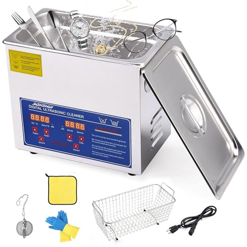 otmechl Ultraschallreiniger 3L Reiniger Ultraschallgeräte Ultraschallreinigungsgeräte Ultraschallreiniger mit Heizung Digitaler Timer Geeignet für Brillen Schmuck Zahnersatz Münzen otmechl Ultraschallreiniger 3L Reiniger Ultraschallgeräte Ultraschallreinigungsgeräte Ultraschallreiniger mit Heizung Digitaler Timer Geeignet für Brillen Schmuck Zahnersatz Münzen von otmechl