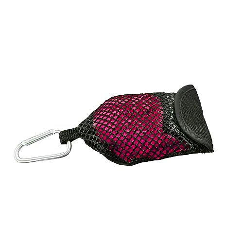 outdoorer Mikrofaserhandtuch PackDRY S - Handtuch für den Sport aus Mikrofaser, Ultraleicht & kleines Packmaß (Magenta) von outdoorer