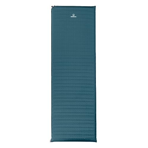 outdoorer selbstaufblasbare Isomatte Trek Bed 3 in Grün - Camping- und Trekking-Isomatte, selbstaufblasend, 5 cm hoch, leicht und kleines Packmaß von outdoorer