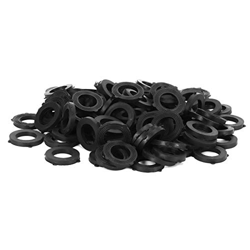 100 Stück G3/4 Gummi -Waschmaschine wasserdichte Gartenschlauch Wasserhahn Dichtungsdichtungszubehör von outdoorm