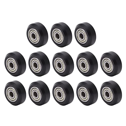 3D -Drucker -Radkohlenstoff -Stahl -Pom -Pom -Schwemm -Accessoire CNC -Maschine für Anet E16 ET4 ET4PRO ET5 ET5PRO 13PCS Pack Schwarz von outdoorm