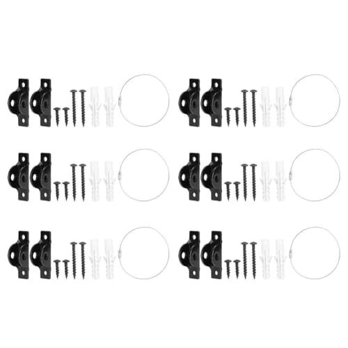 6 Sets Haushalt Möbel Stahldraht Anti Fall Falling Tool Hardware -Zubehör für Kindersicherheit von outdoorm
