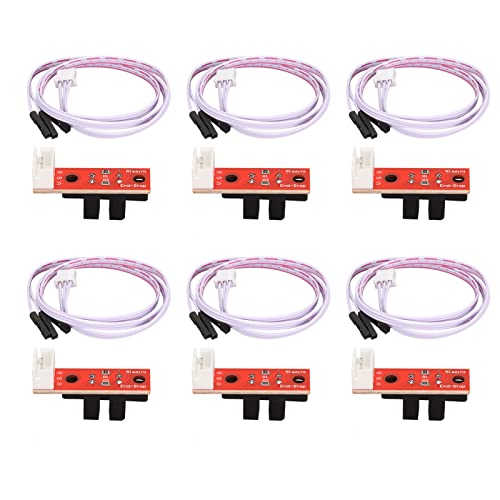 6 Setzen Sie optische Endstop Sensitive Rauschen 3D -Drucker Mechanischer optischer Grenzschalter Endstop 5V -Kit für Rampen 1.4 von outdoorm