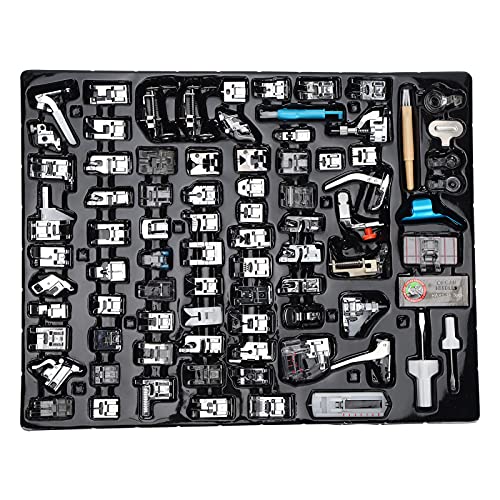 82pcs Metall Haushaltsnähmaschinen -Pressebereich Fuß Set Practical Crafting Accessoires Kit Kit 82pcs Metall Haushaltsnähmaschinen -Pressebereich Fuß Set Practical Crafting Accessoires Kit Kit von outdoorm