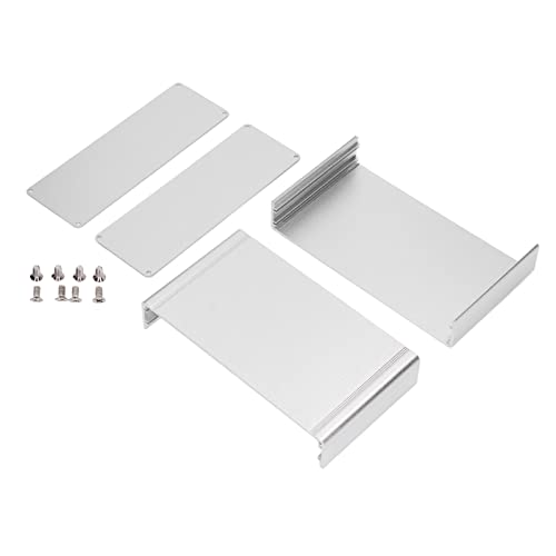 Aluminium Electric Box Water of Waterfof Junction Gehäuse Hülle Split -Typ Silber 62x178x100 mm DIY wasserdichtes Gehäusekoffer von outdoorm