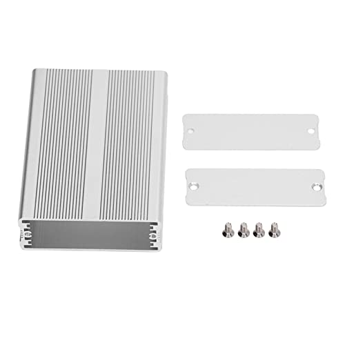 Aluminium Electric Box wasserdichtes Anschlussgehäusekoffer für DIY Silver 24x69x100mm integriert von outdoorm