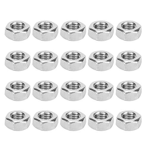 Edelstahl -Sechskantmutter Langable Befestigungselemente 20pcs Bag Treibhausversorgungsbehörde Accessoires von outdoorm