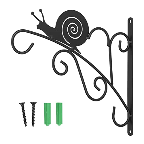 Eisernen ativen Hängepflanzenhalterstall und robust für Gartenhaus (Nagel) von outdoorm