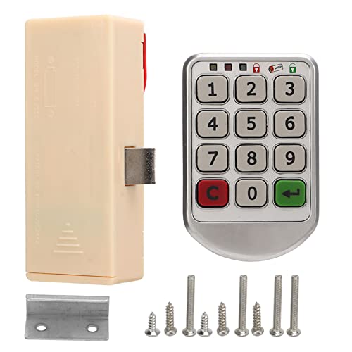 Elektronischer Kabinett codierte Sperre Schlüssellose Passwort Zink Legierung Sicherheitsschublade für Home Office Garderobe Locker von outdoorm