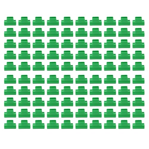Gartenschuppen Klammern Plastikstabil Filmschattierung Netzclips für Gewächshaus (16mm) von outdoorm