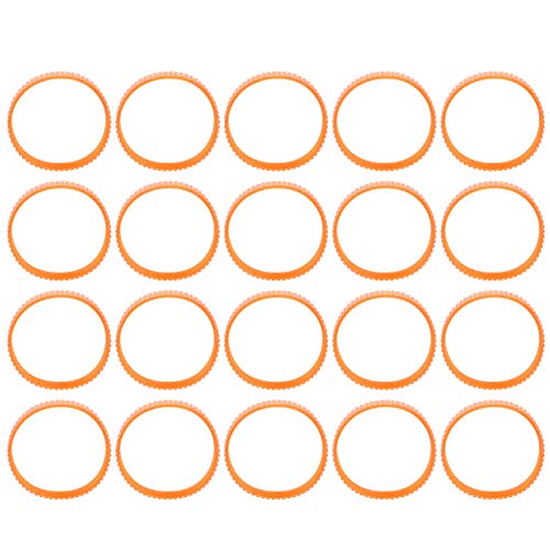 Getriebeantriebsriemen elektrischer Planer Rippengürtel Neopren Langlebig für KP0800 Light Orange von outdoorm