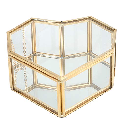 Herzförmiges Glas Pflanzer Sukkulente Pflanzen Halter Tisch ation Haus Balkon Garten von outdoorm