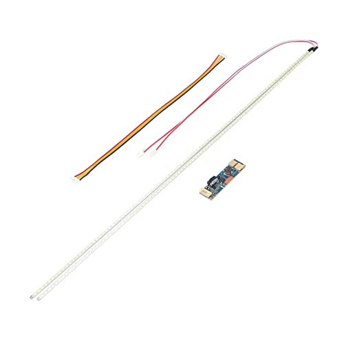 LED Backlight Light Strip LCD Universal PC Accessoires Glasfaser mit Modulplattenlampen Blau Weiß für Monitore Fernseher (540 mm) von outdoorm