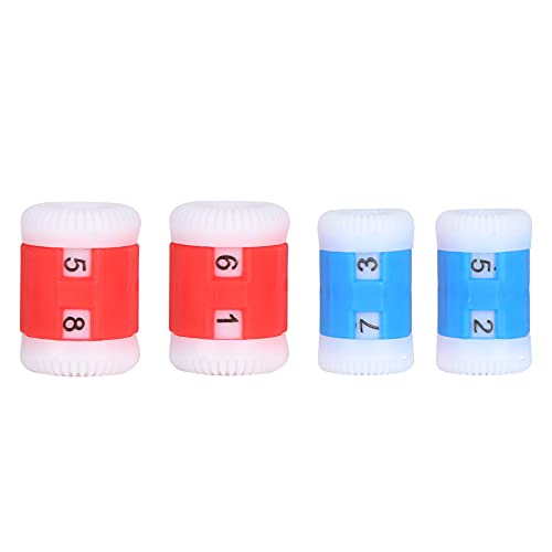 PLASTIC KNIT COUNTER KNITT ING CROCHET ROW MARKER NÄHEN WERKZEUG ZUBEHÖR FARBE FÜR HAUSHALTS MESSUNG (2 groß 2 klein) von outdoorm