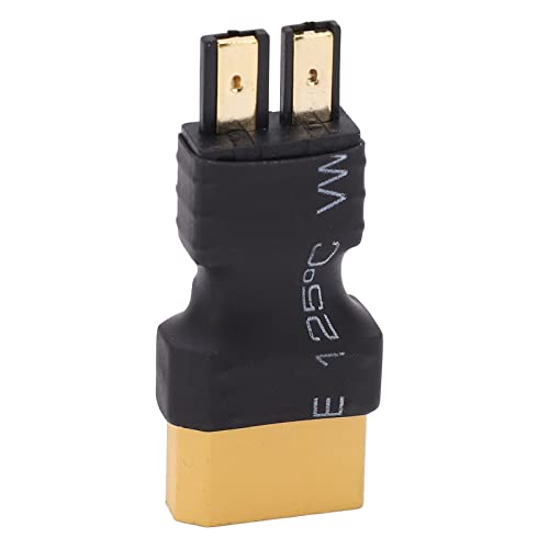 RC -Batterieanschluss -Adapter XT90 Männlicher Adapter sicher haltbarer Gummi -Kunststoff -Kupfer Starke Kompatibilität von outdoorm