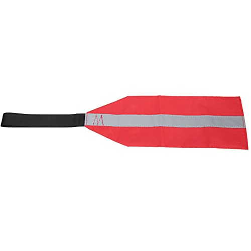 Rote Kajak-Sicherheitsflagge Hochvidenz-Reisewarnung für Kajak-Kanus (Reflektierende Streifen) von outdoorm