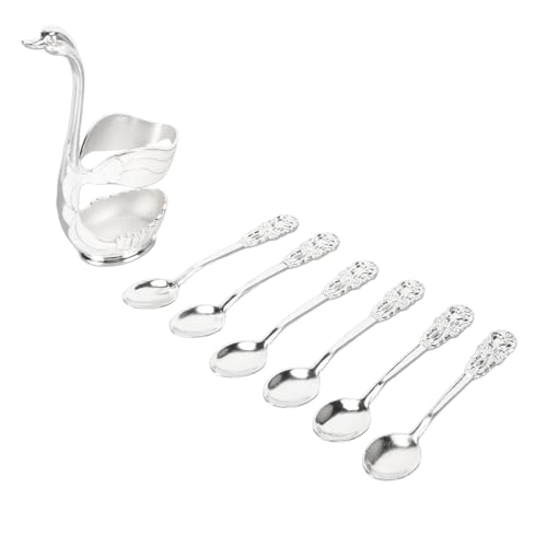 Silver Swan Tares Set Swan Basishalter Teelöffel Besteck Set Kaffee Löffel Set Kaffeefrucht Desserts Aluminium Robus Roman Unique Home Bars Partys Silver Swan Tares Set Swan Basishalter Teelöffel Besteck Set Kaffee Löffel Set Kaffeefrucht Desserts Aluminium Robus Roman Unique Home Bars Partys von outdoorm