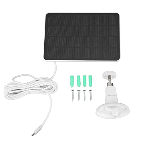 Solarpanel drahtlose Kamera wasserdichte Solarpanel wiederaufladbare Batterieüberwachungskamera Betrieb Strom im Freien Home Monokristalline Silizium von outdoorm