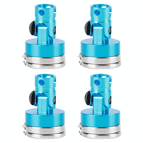 Starker Magnet -RC -Autoschalensäulepost für axiale SCX10 1/10 RC -Automodell (Blau) von outdoorm