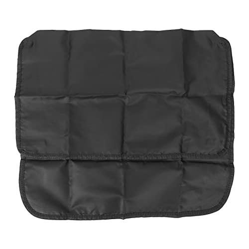Stuhl zurück -Abdeckung Oxford Stoffkleidung Flecken Prävention Schwarz für Salon -Stilstühle von outdoorm