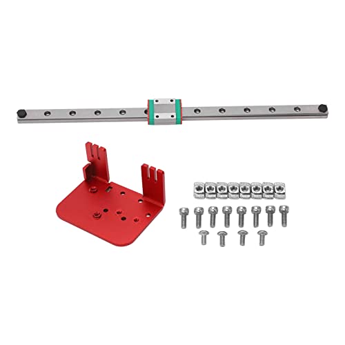 X Achsen Rail Upgrade Kit Metall Linear Motion Rail Guide Dia Block 3D -Druckerzubehör für Ender 3 Pro von outdoorm