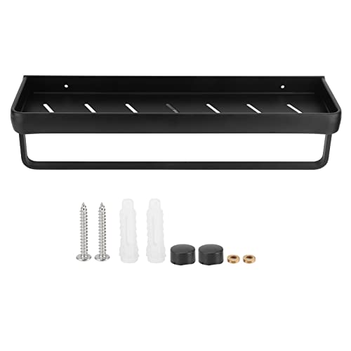 outdoorm 50 cm Multifunktional Wandmontierte Küchenregale Badezimmerlagerständer Flaschenhalter (Einzelschicht mit Pole) von outdoorm