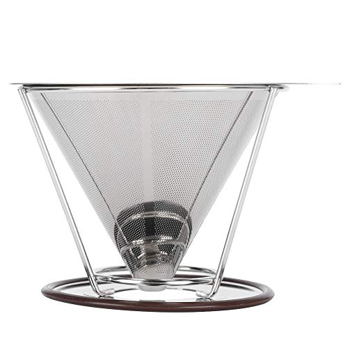 outdoorm EDELSTAHL DOPPELSCHICHT KAFFEE FILTER RACK ZUBEHÖR FÜR ZUHAUSARBEITS REISE CAMPING von outdoorm