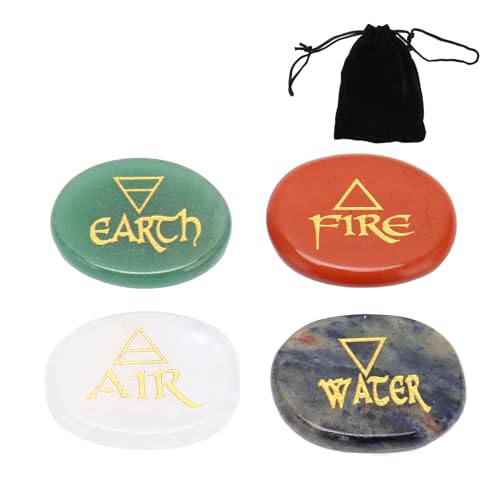 outdoorm Reiki ausbalancieren Steine ​​fein polierte Palmengröße Sortierte Farben Reiki Heilungskristalle Meditation Reinigung von outdoorm