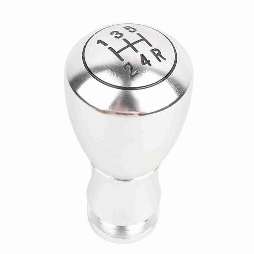 outdoorm Universeller 5 -Speed ​​-Auto Auto Manual Manual Automatic Getriebeschaltknauf für verbesserte Steuerung und Stil (Silber) von outdoorm