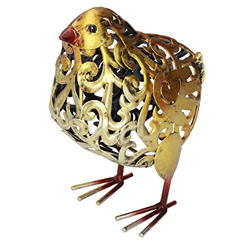 outdoorm Vogelschmiede Schmiedeeisen Tier Figur Wohnkultur für Office Desktop von outdoorm