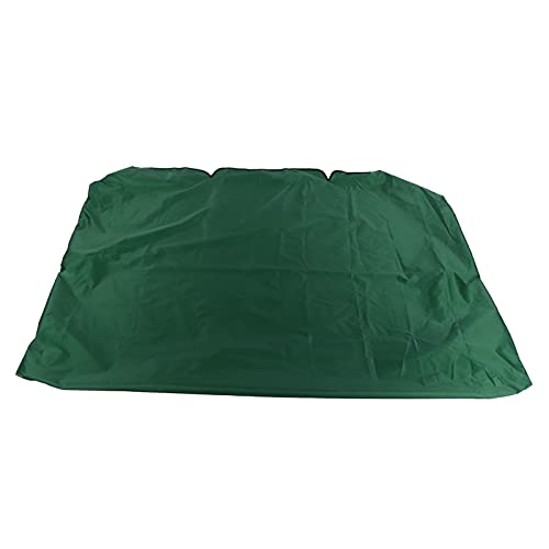 wasserdichte dunkelgrüne Schwungkissenbedeckung 150x50x10 cm langlebig für Garten von outdoorm