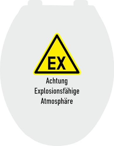 EX Toilettendeckel-Aufkleber Klo-Deckel-Aufkleber Fun Sticker Spaß Aufkleber Deko Aufkleber von outlaw-rats