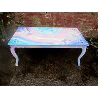 Couchtisch Kindertisch Boho Bunt Schmetterlinge Vintage Couchtisch Kindertisch Boho Bunt Schmetterlinge Vintage von outofnorm