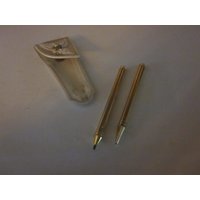 Kleines Stift Und Bleistift Set Mit Mäppchen Goldfarben Stiftestift Perlenspitze Beide Leere Damen Schreibtisch Dekor Portemonnaie Größe von outoftheatticshop