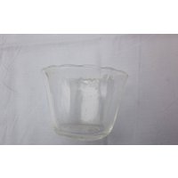 Vintage Feuer König Klar Glas Custard Cup von outoftheatticshop