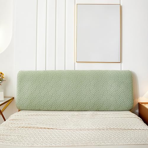 Elastischer Kopfteilbezug Für Full Queen Cal King – Waschbarer, Staubdichter Schutz Für Die Schlafzimmerdekoration(Green,180cm/71in) von ouxei