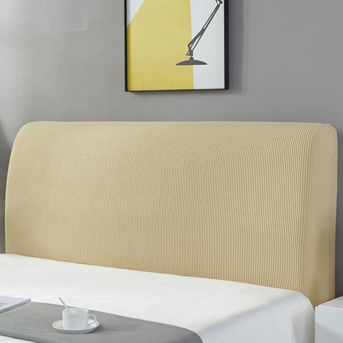 Stretch-Kopfteilbezug – Waschbarer, Staubdichter Schutz Für Die Größen Full Queen Cal King(B,150cm/59in) von ouxei